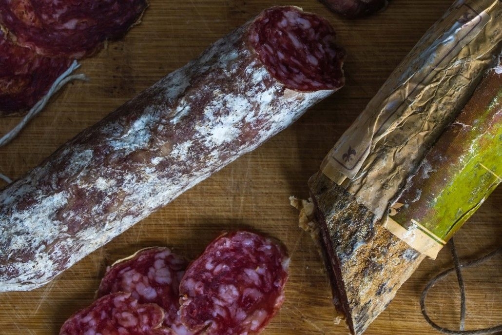 Wildschweinsalami